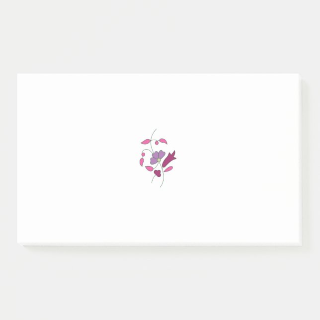 Ndrrmc Style, Soft Purple, Jazzberry Jam Post-it Notes (Front)