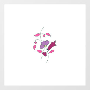 Ndrrmc Style, Soft Purple, Jazzberry Jam Window Cling