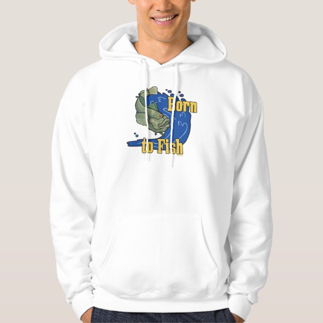 Né à Fish Fishing TShirt (Devant)