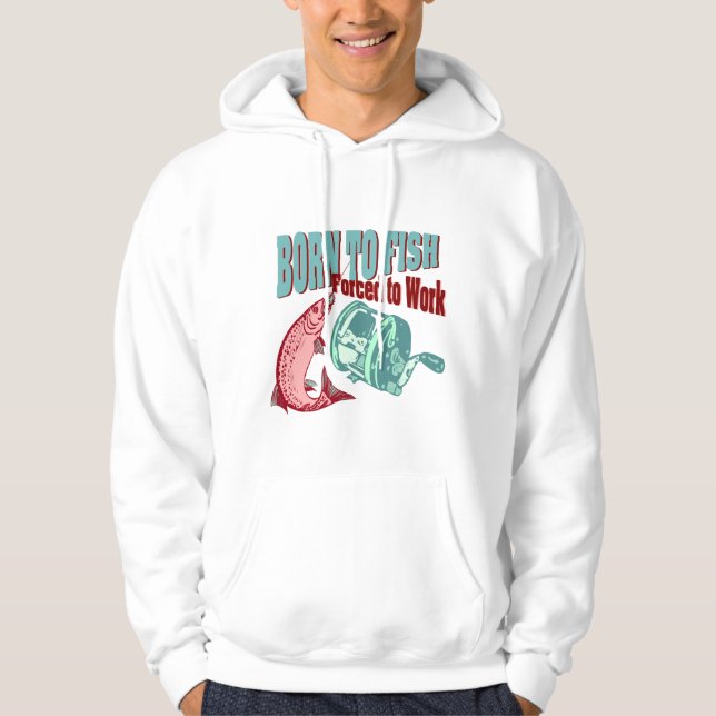 Né à Fish Sweat - shirt à capuche Sweatshirt (Devant)