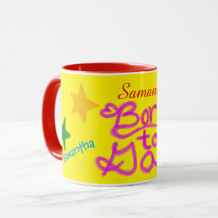 Né à Gab Nom Humour Mug
