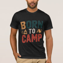 NÉ au CAMP - Aventure Await | T-shirt Camping