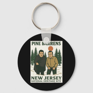 Ne Barrens New Jersey Graphic Design  Keychain