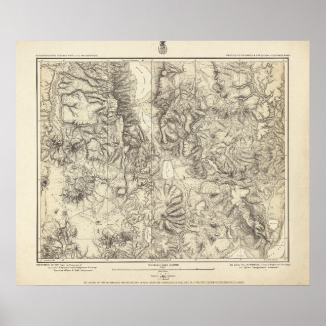 NE California and NW Nevada 2 Poster (Front)