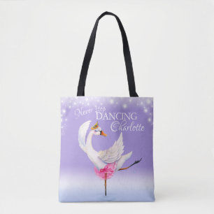 Ne cessez jamais de danser le sac pourpre d'art de