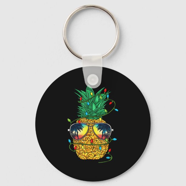 Ne Christmas In July Trocal Christmas Hawaiian  Keychain (Front)