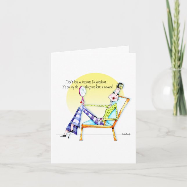 Ne détestez pas la carte (Devant)