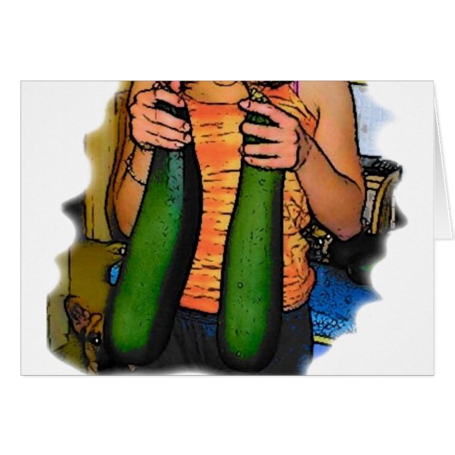 Ne détestez pas mes courgettes "Double Z" ! (Devant horizontal)