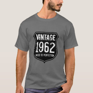 Né en 1962, vieilli à la perfection t-shirt hommes