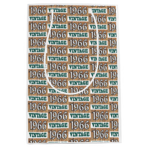 Né en 1966 sac cadeau moyen