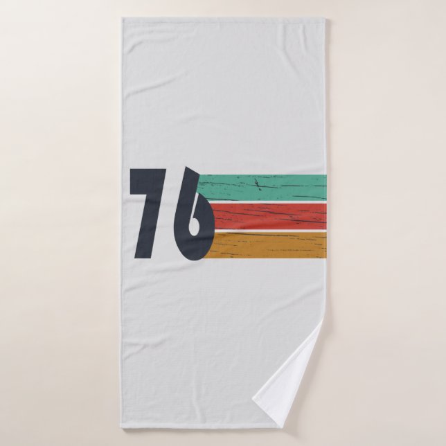Né en 1976 cadeau d'anniversaire vintage (Serviette de bain)
