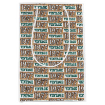 Né en 1977 sac cadeau moyen