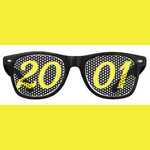 Né en 2001 Lunettes de soleil amusantes pour 25e a
