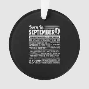 Né en septembre virgo drôle cadeau d'anniversaire