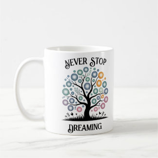 Ne jamais cesser de rêver de café Mug