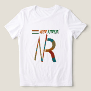 Ne jamais renoncer NR Tri-Blend Tee Tshirt fémin