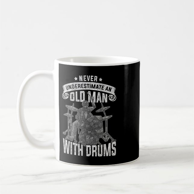 Ne jamais sous-estimer un vieil homme Mug (Gauche)