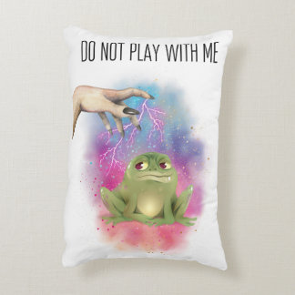 Ne Jouez Pas Avec Moi Sorcière Coussin main