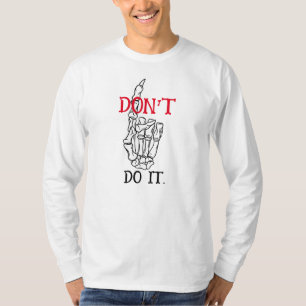 NE LE FAIS PAS T-shirt à manches longues pour homm