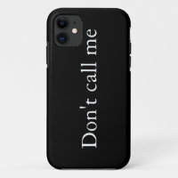 Ne m'appelle pas - coque iphone