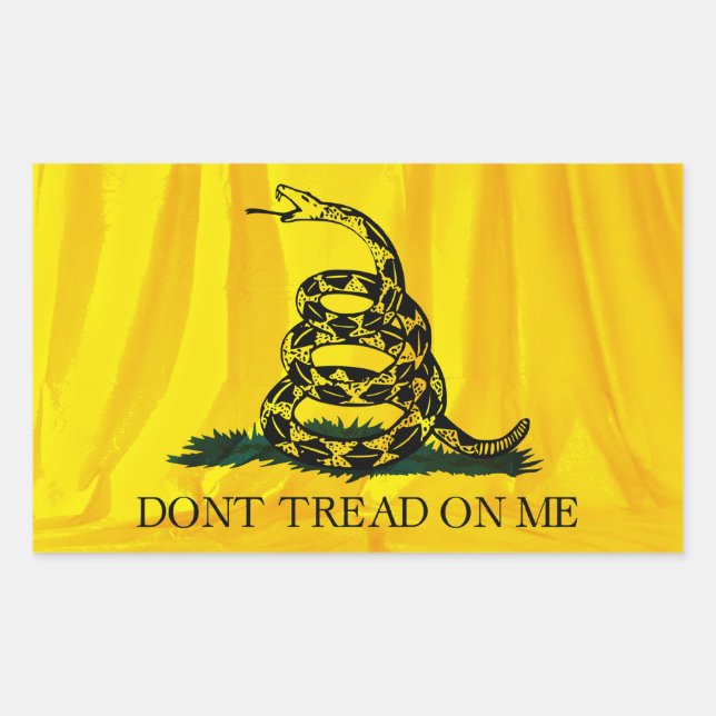 NE MARCHE PAS SUR MOI STICKER (Devant)