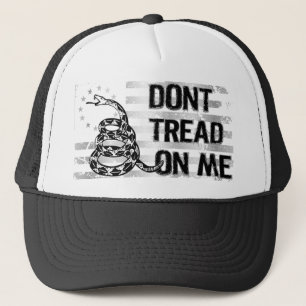Ne marchez pas sur moi le casquette de camionneur