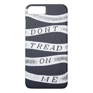 Ne marchez pas sur moi le coque iphone de drapeau