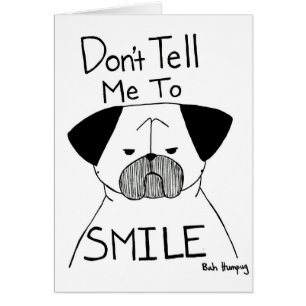 Ne me dites pas de sourire