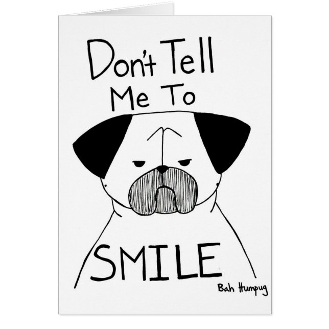 Ne me dites pas de sourire (Devant)