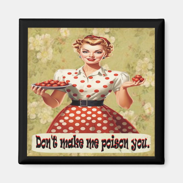 Ne me faites pas empoisonner votre aimant (Devant)