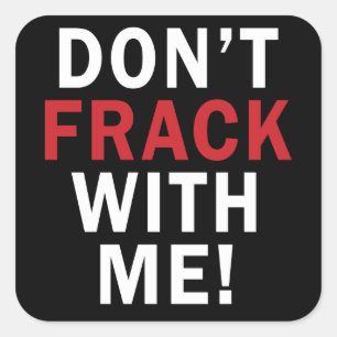 Ne me frack pas ! - Stickers Carrés (6/feuille)