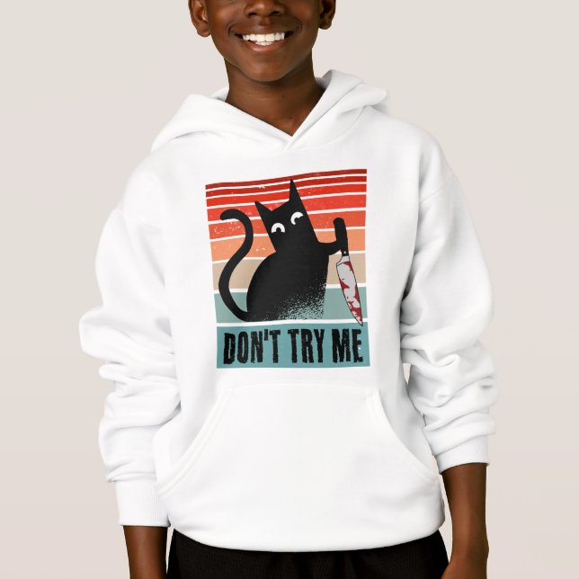 Ne m'essayez pas, Moody Cat avec un couteau Invita (Devant)