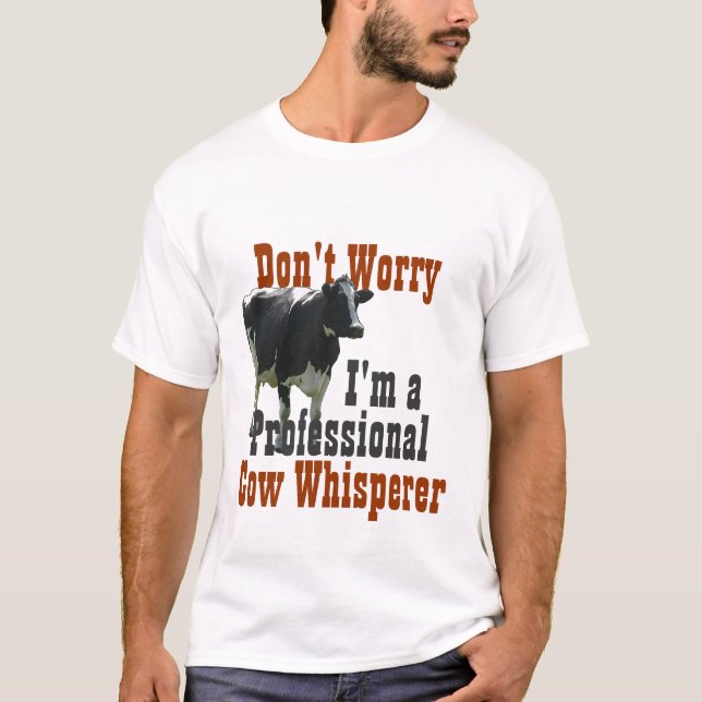 Ne m'inquiétez pas suis T-shirt professionnel de (Devant)