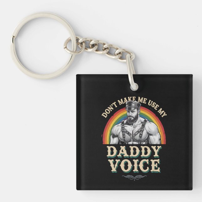 Ne m'oblige pas à utiliser My Daddy Voice Gay LGBT (Devant)