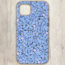 Ne m'oubliez pas Blue Floral iPhone / coque ipad