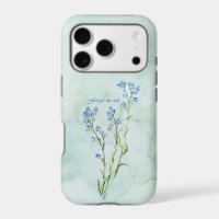 Ne m'oubliez pas Fleur de jardin à l'aquarelle per