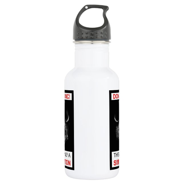 Ne paniquez pas ! C'est seulement une bouteille de (Devant)