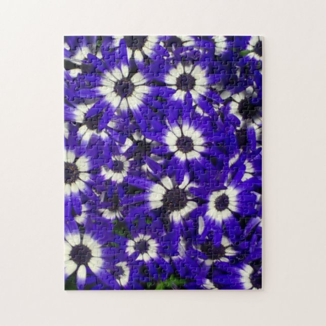 Ne pas choisir de fleurs bleues Puzzle (Vertical)