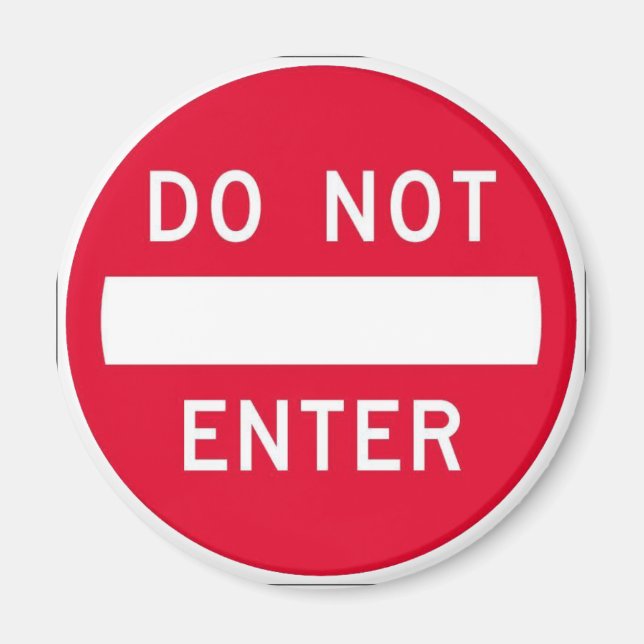NE PAS ENTRER DE MAGNET (Devant)