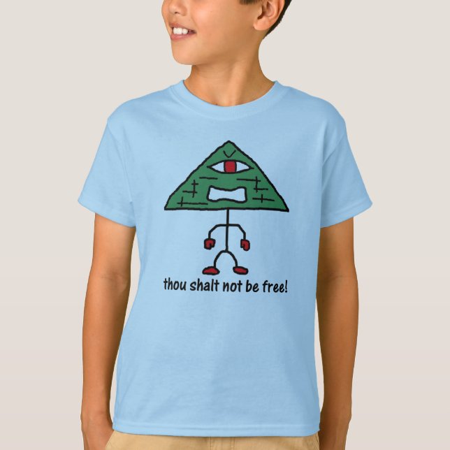Ne pas être T-shirts libre (Devant)