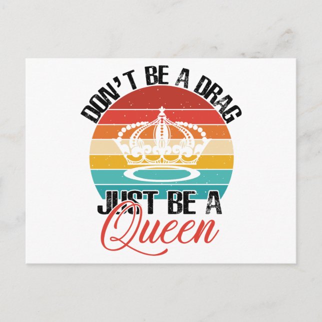 Ne pas être une carte postale Drag (Devant)