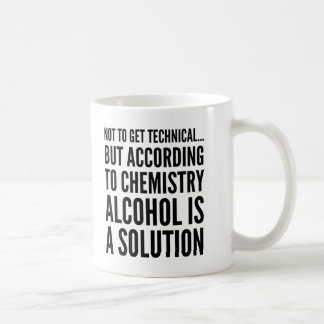 Ne pas obtenir l'alcool technique est une tasse de