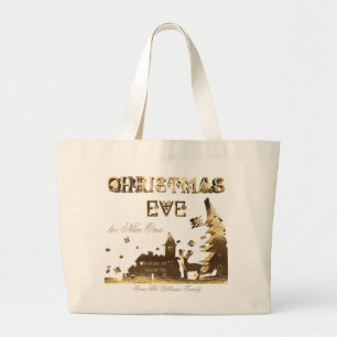 Ne pas ouvrir avant le sac cadeau de Noël Eve