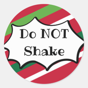 Ne pas secouer Sticker Holiday