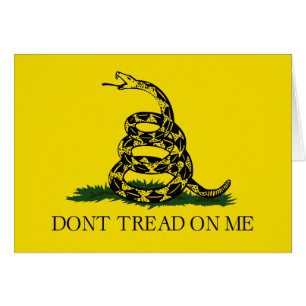 Ne pas taper sur le drapeau de Me Gadsden