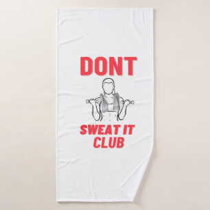 Ne pas transpirer gymnase serviette d'entraînement