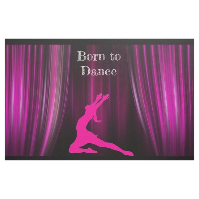 Né pour danser Gros tissu d'impression (Yard)