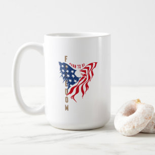 Né Pour Être Liberté Mug classique #15