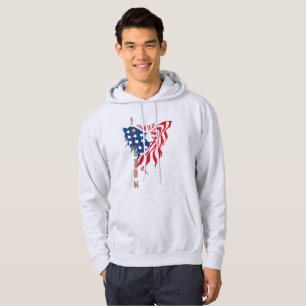 Né Pour Être Liberté   Sweat - shirt à capuche mas