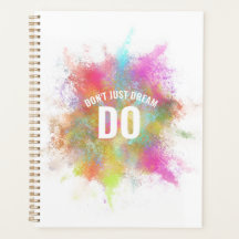Ne rêvez pas seulement - Inspirational Planner